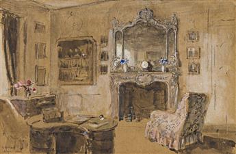 WALTER GAY (1856-1937) Altyre Home (Interior Scene).